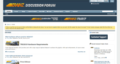 Desktop Screenshot of forums.auran.com
