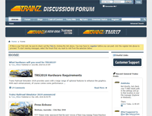 Tablet Screenshot of forums.auran.com